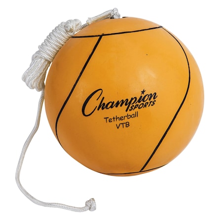 Champion Sports Tether Ball, Optic Yellow CHSVTB